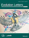Evolution Letters雜志封面